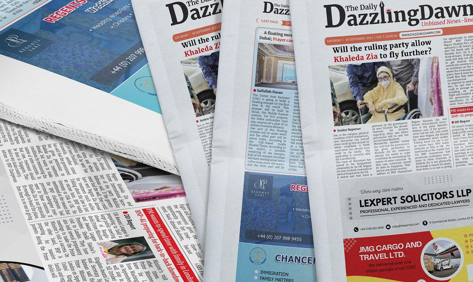 Daily Dazzling Dawn; Pride of Bangladeshis in British mainstream
